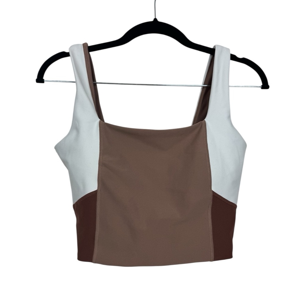 Abercrombie YPB Curve Love Cropped Color Black Tank Top M